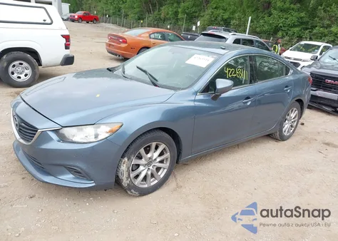 2016 Mazda Mazda6 I Sport из США, поврежденный, VIN JM1GJ1U52G1480067